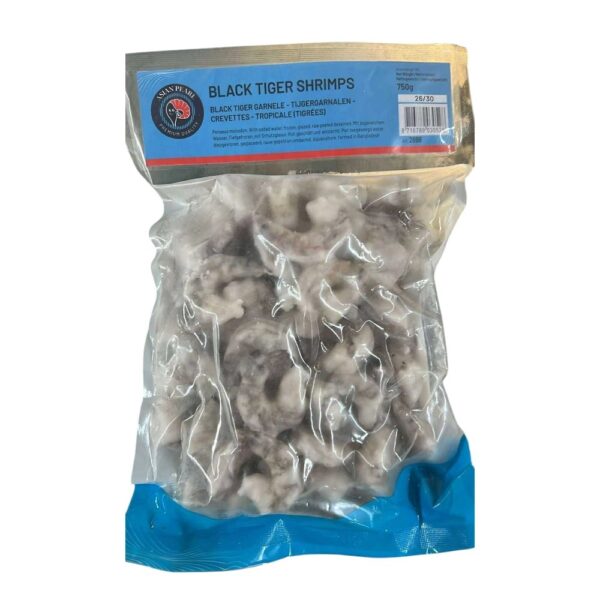 Black Tiger Garnelen ohne Kopf ohne Schale 26/30 1kg