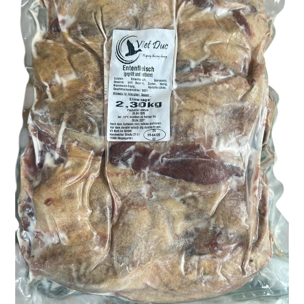 2024/02/10259.jpg Entenfleisch ohne Knochen ( gegrillt und entbeint) 2,3kg – Bild 1