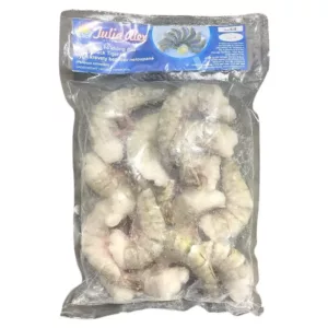 Black Tiger Garnelen ohne Kopf mit Schale 6/8 1kg