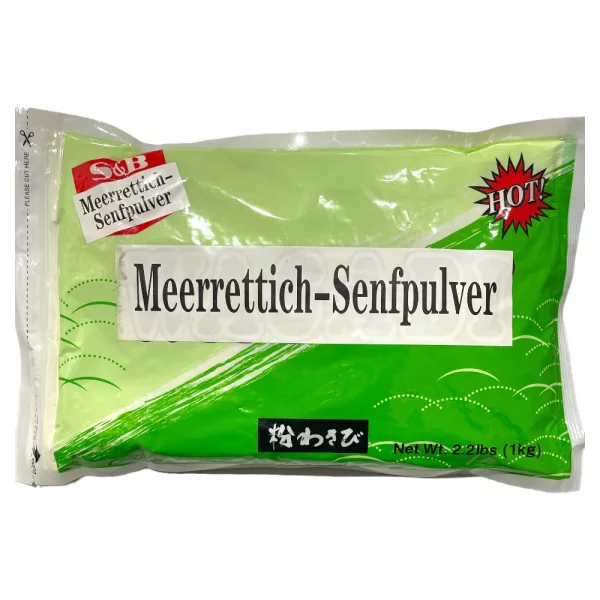 Meerrettich Senfpulver Wasabi Inaka 1kg