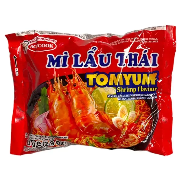 Instant Nudeln Tom Yum Garnelen Geschmack 83g