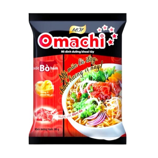 Instant Nudeln Omachi Rindereintopf 80g