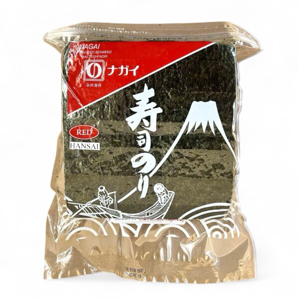 Japan Nagai Yaki Sushi Nori - Gerösteter Seetang Half Cut 270g (200p)