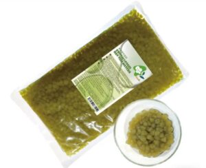 Bubble Tea-Hantian Perlen-Kristallkugel Matcha-geschmack 2kg