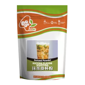 matcha-flavor-pulver