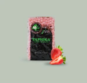 Schnell gekochter Tapioka-Erdbeer-Geschmack 1kg