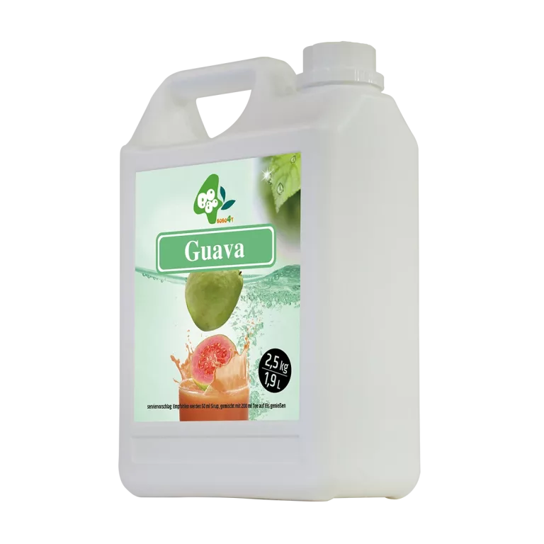 Fruchtzubereitung Mit Guavengeschmack 2,5kg x 6BTL
