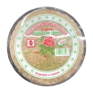 Reispapier mit weißem Sesam 300g