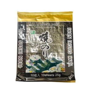 Sushi Nori Gold Gerösteter Seetang 10 Blätter 25g