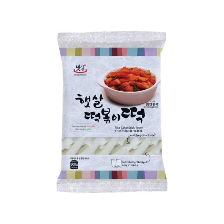 Reiskuchen Stangen (Tteokbokki)