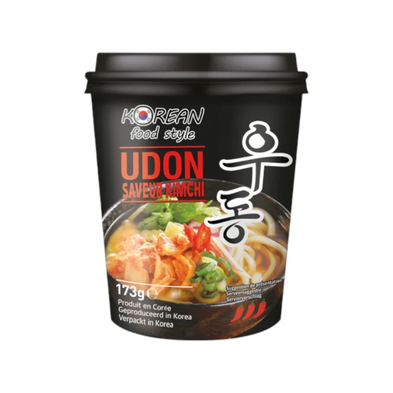 udon kimchi cup