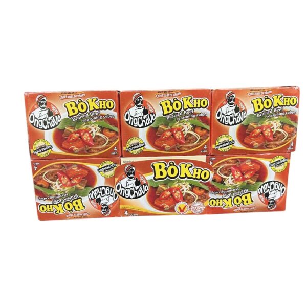 Brühwürfel „Rind suppe - Bo Kho“ 75g x  12 Stück