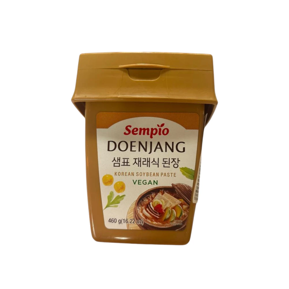 SEMPIO Doenjang Traditionelle Koreanische Sojabohnenpaste (Vegan) vorne SEMPIO Doenjang Traditionelle Koreanische Sojabohnenpaste (Vegan) – 460g – Bild 1