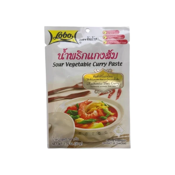Sour Vegetable Curry Paste 50g